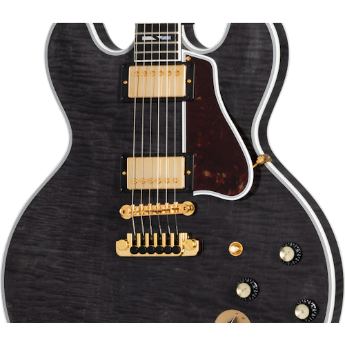 Gibson Custom B.B. King Lucille Legacy, Transparent Ebony Electric Guitar Gibson Custom