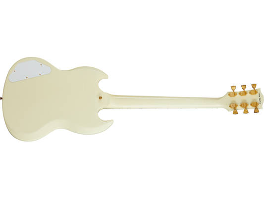 Gibson Custom Jimi Hendrix 1967 SG Custom, Aged Polaris White Electric Guitar Gibson Custom