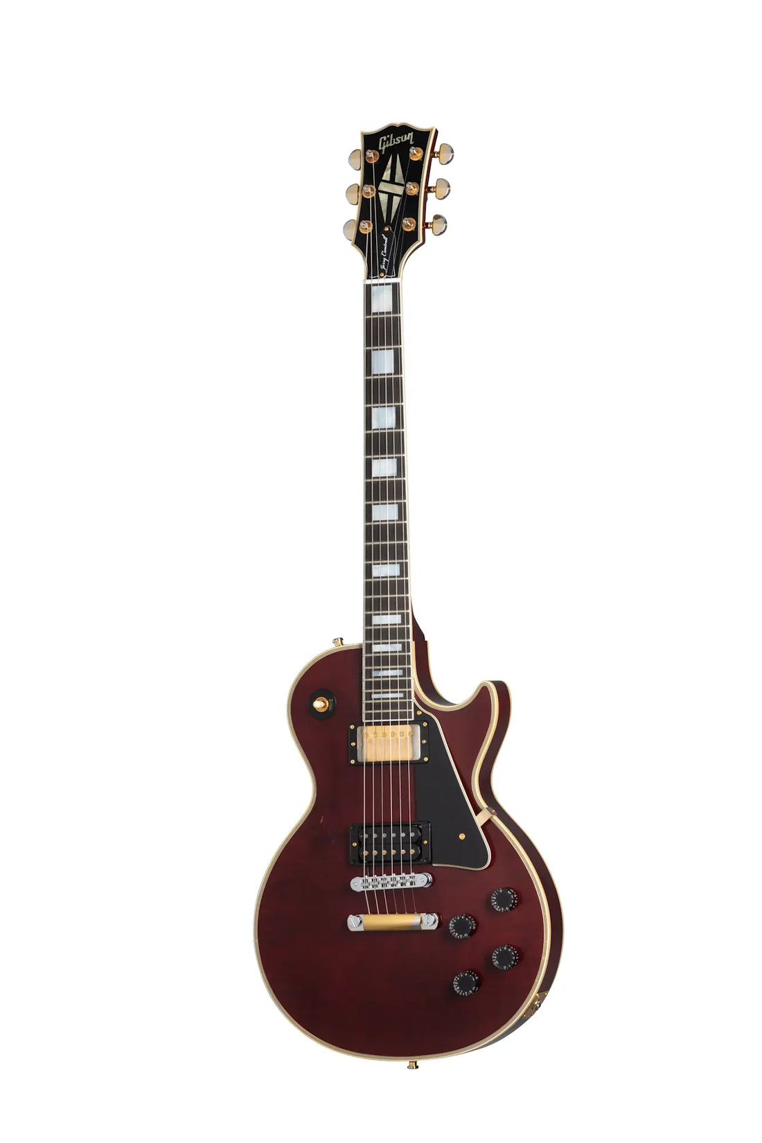 Gibson Custom Les Paul Custom Jerry Cantrell "Wino," Light Aged, Wine Red Electric Guitar Gibson Custom