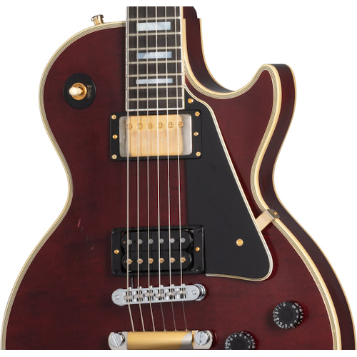 Gibson Custom Les Paul Custom Jerry Cantrell "Wino," Light Aged, Wine Red Electric Guitar Gibson Custom