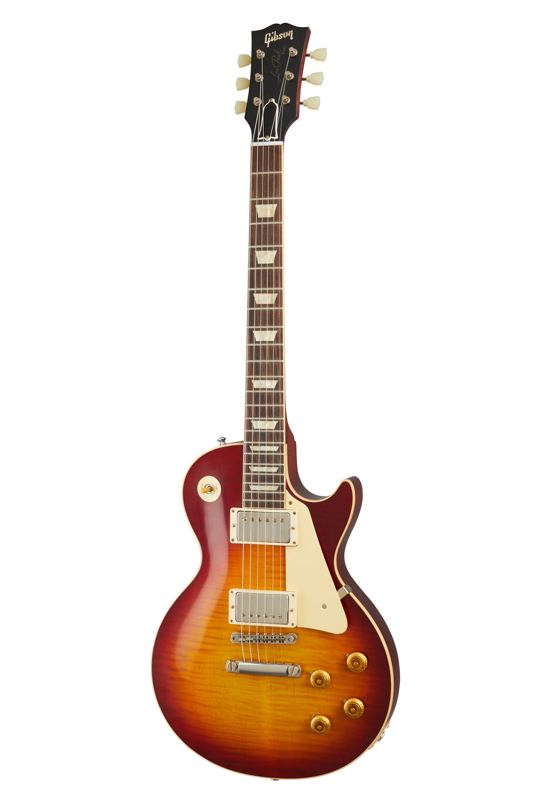 Gibson Custom 60th Anniversary 1960 Les Paul Standard V1 VOS, Deep Cherry Sunburst, V1 Deep Cherry Sunburst Electric Guitar Gibson Custom