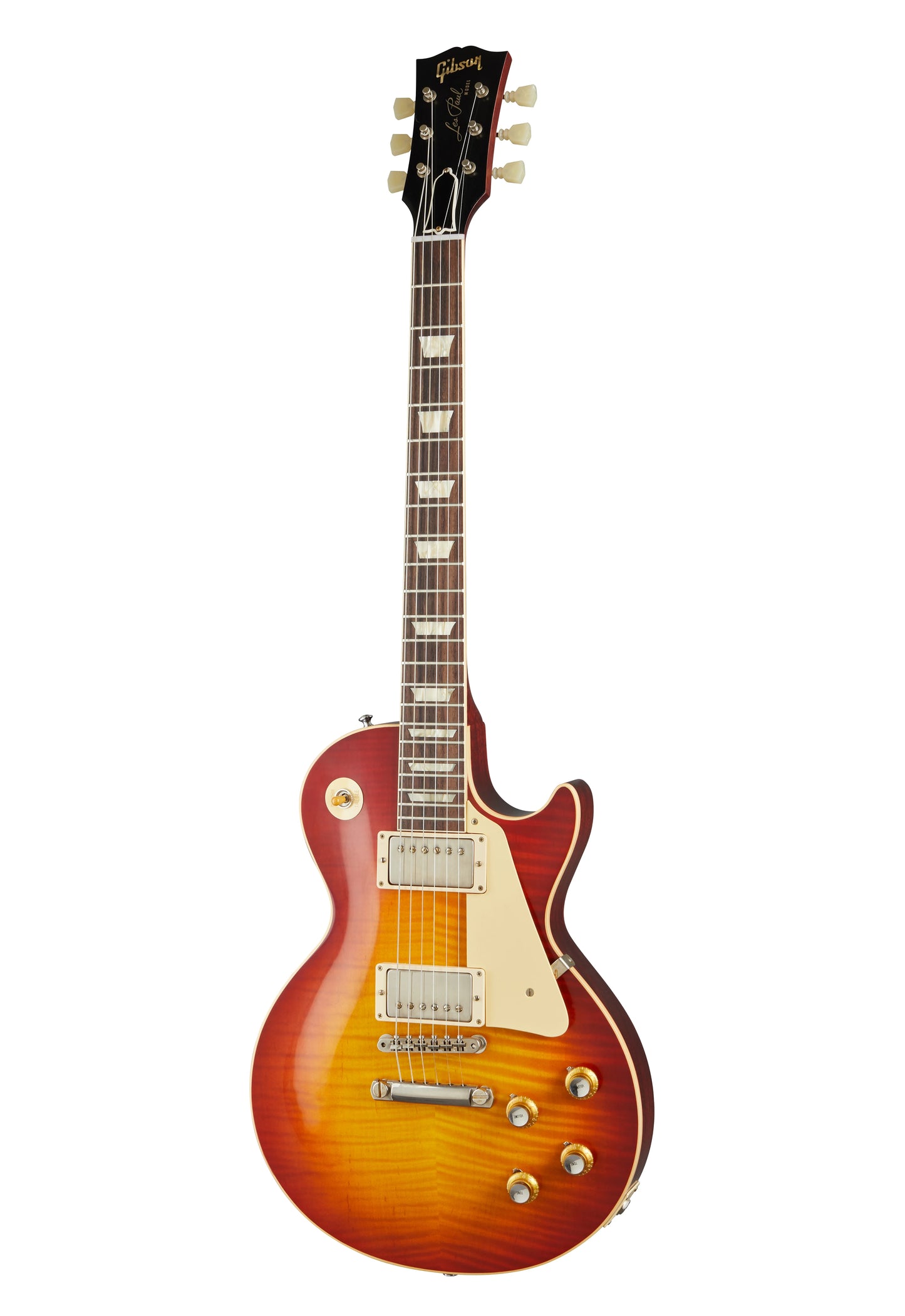 Gibson Custom 60th Anniversary 1960 Les Paul Standard V2 VOS, Tomato Soup Burst, V2 Tomato Soup Burst Electric Guitar Gibson Custom