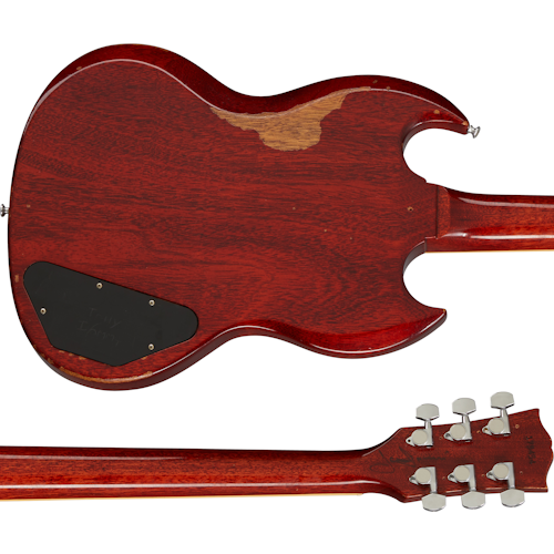 Gibson Custom Tony Iommi "Monkey" 1964 SG Special Replica, Left-Handed Aged / Signed, Left-Handed Aged/Signed Electric Guitar Gibson Custom