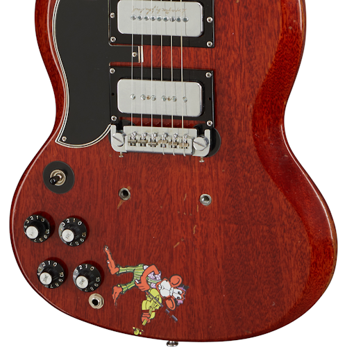 Gibson Custom Tony Iommi "Monkey" 1964 SG Special Replica, Left-Handed Aged / Signed, Left-Handed Aged/Signed Electric Guitar Gibson Custom