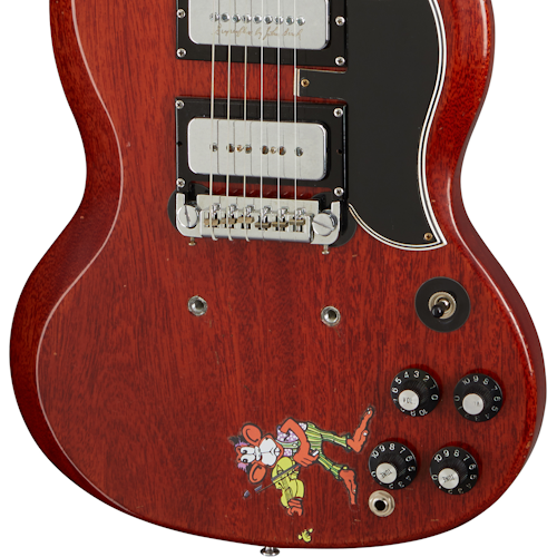 Gibson Custom Tony Iommi "Monkey" 1964 SG Special Replica, Right-Handed Aged / Signed, Right-Handed Aged/Signed Electric Guitar Gibson Custom