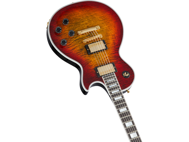 Gibson Custom Les Paul Axcess Custom Figured, Gloss, Bengal Burst Electric Guitar Gibson Custom