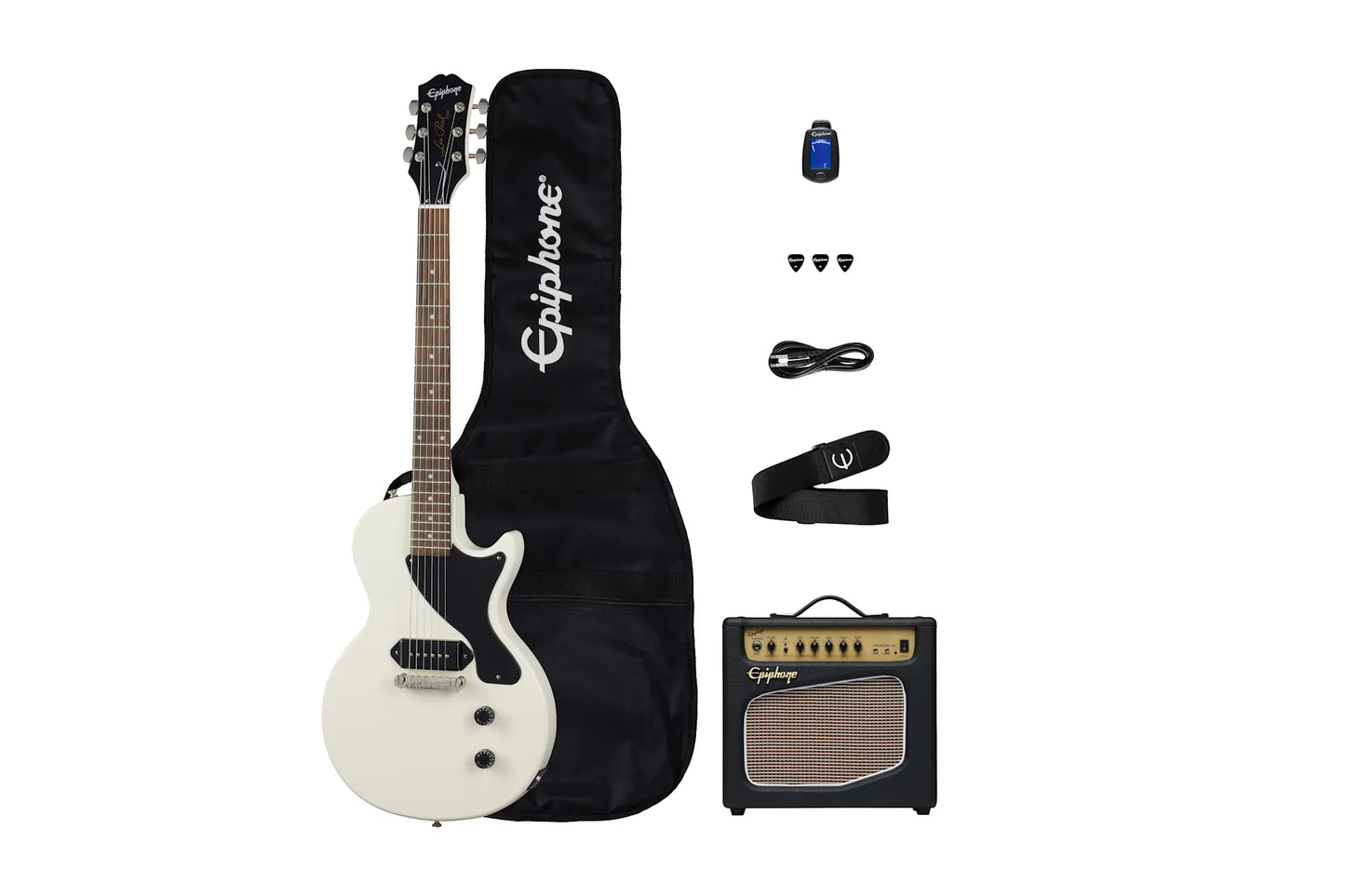 Epiphone Les Paul Junior ホワイト Epiphone Billie Joe Armstrong Les Paul Junior Electric