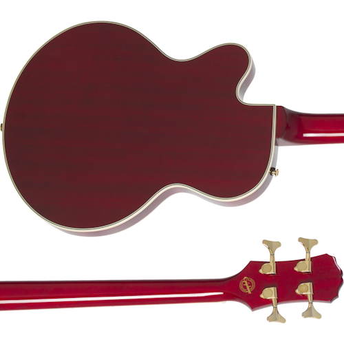 Epiphone Allen Woody Rumblekat Bass, Wine Red Electric Bass Epiphone