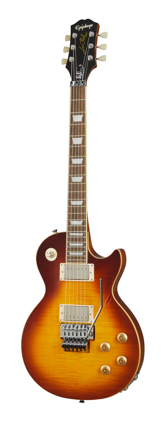 Epiphone Alex Lifeson Les Paul Standard Axcess (Incl. EpiLite Case), Viceroy Brown Electric Guitar Epiphone