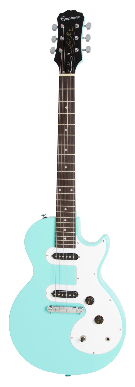 Epiphone Les Paul Melody Maker Starter Pack, Turqoise, Turquoise Player Pack Epiphone