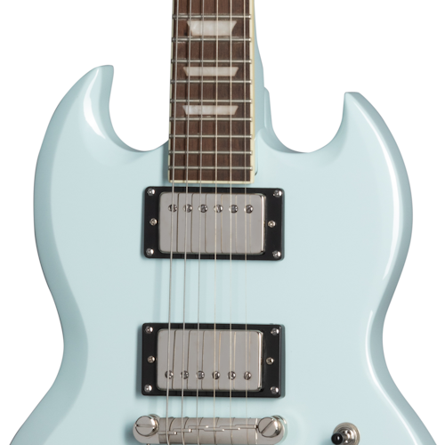 Epiphone Power Players SG (Incl. Gig bag, Cable, Picks), Ice Blue Electric Guitar Epiphone