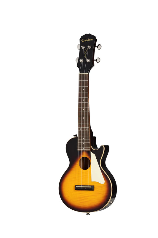 Epiphone Les Paul Concert Ukulele, Vintage Sunburst Ukulele Epiphone