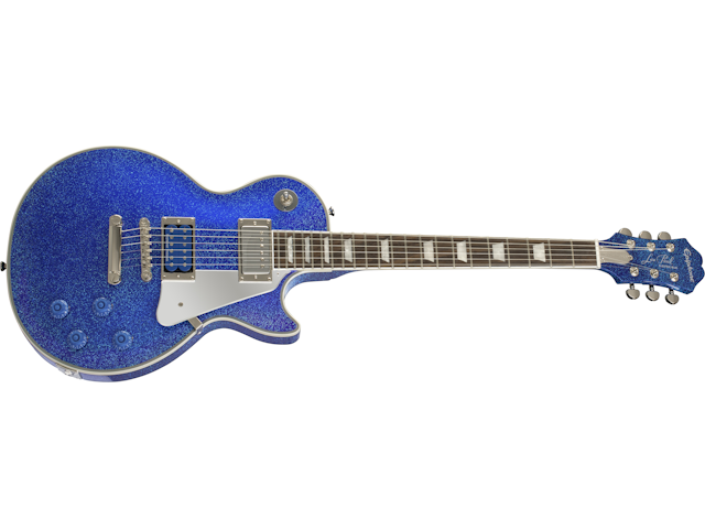 Epiphone Tommy Thayer Les Paul (Incl. Hard Case), Electric Blue Electric Guitar Epiphone