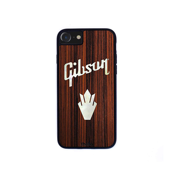 Gibson Holly Inlay Premium Phone Case, iPhone 6/7/8 Headphones Gibson