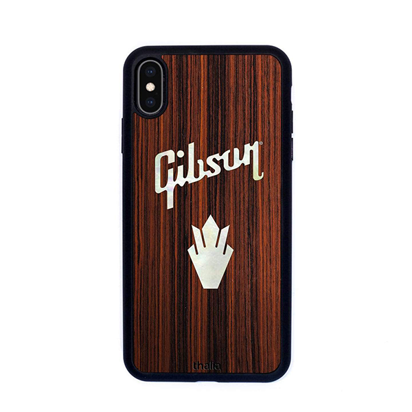 Gibson Holly Inlay Premium Phone Case, iPhone X/XS Headphones Gibson