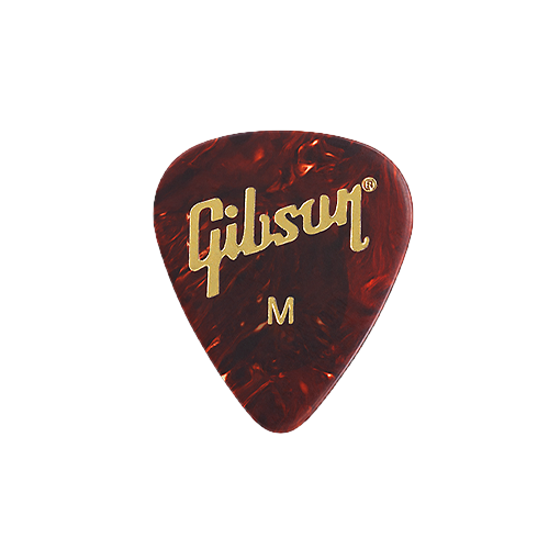 Gibson Tortoise Picks, 12-Pack, Medium Picks Gibson