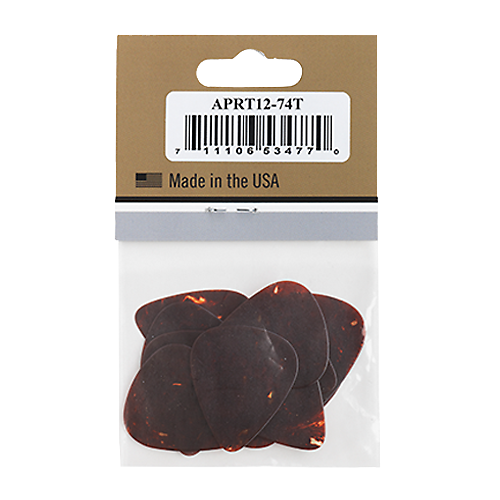Gibson Tortoise Picks, 12-Pack, Thin Picks Gibson