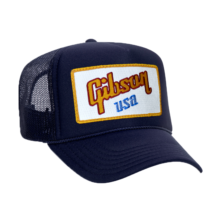 Aviator Nation x Gibson Trucker Headwear Gibson Navy