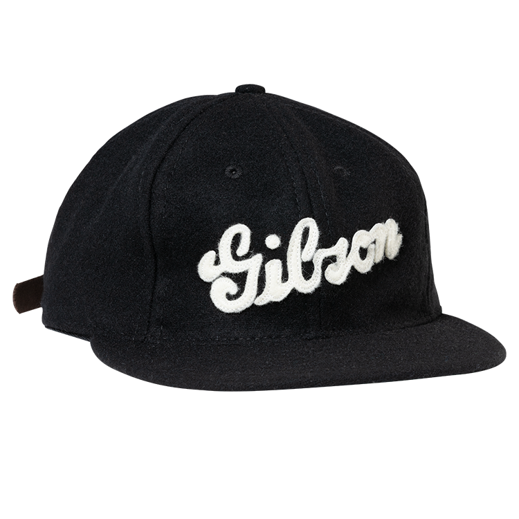 Gibson Ebbets Field Vintage Ballcap Headwear Gibson Black