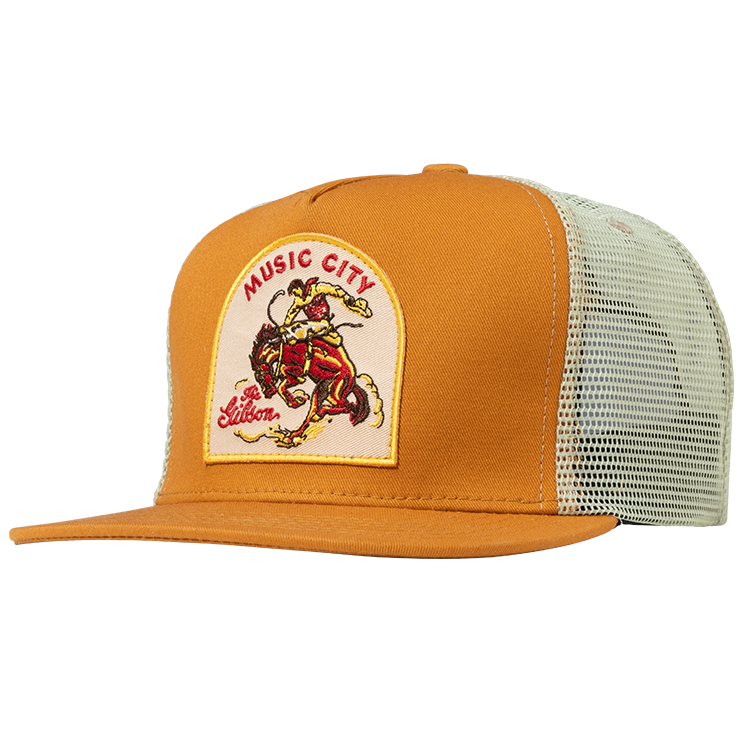 imogene + willie x Gibson The Western Trucker Hat, Exclusive Headwear Gibson
