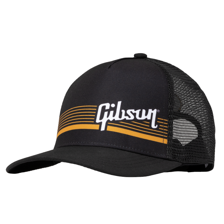 Gibson Gold String Premium Trucker Snapback Headwear Gibson