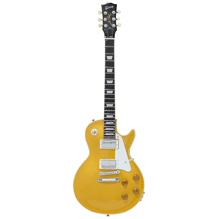 Gibson AXE HEAVEN® Les Paul Goldtop 1:4 Scale Mini Guitar Model Mini Guitar Gibson