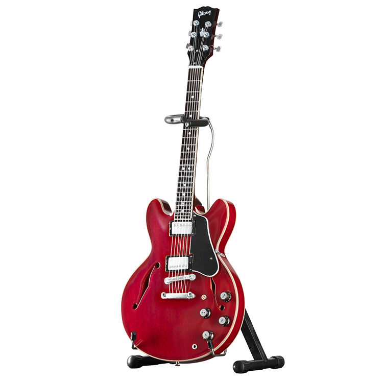 Gibson AXE HEAVEN® ES-335 Faded Cherry 1:4 Scale Mini Guitar Model Mini Guitar Gibson