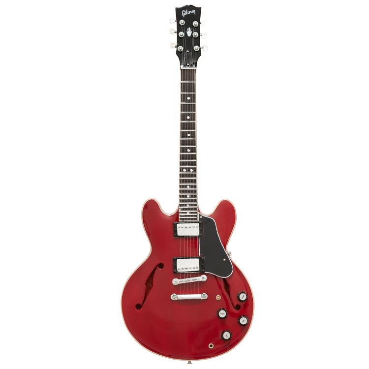 Gibson AXE HEAVEN® ES-335 Faded Cherry 1:4 Scale Mini Guitar Model Mini Guitar Gibson
