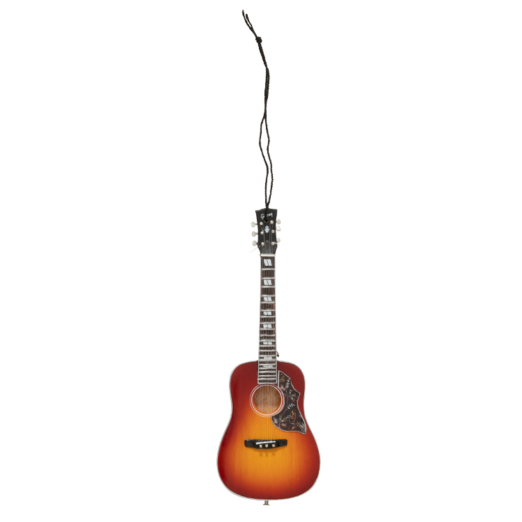 Gibson AXE HEAVEN® 6” Hummingbird Standard Mini Guitar Ornament Ornament Gibson
