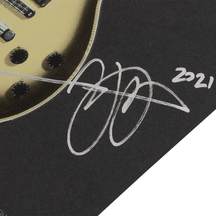 Gibson Limited Edition Adam Jones Poster, Signed Poster Gibson