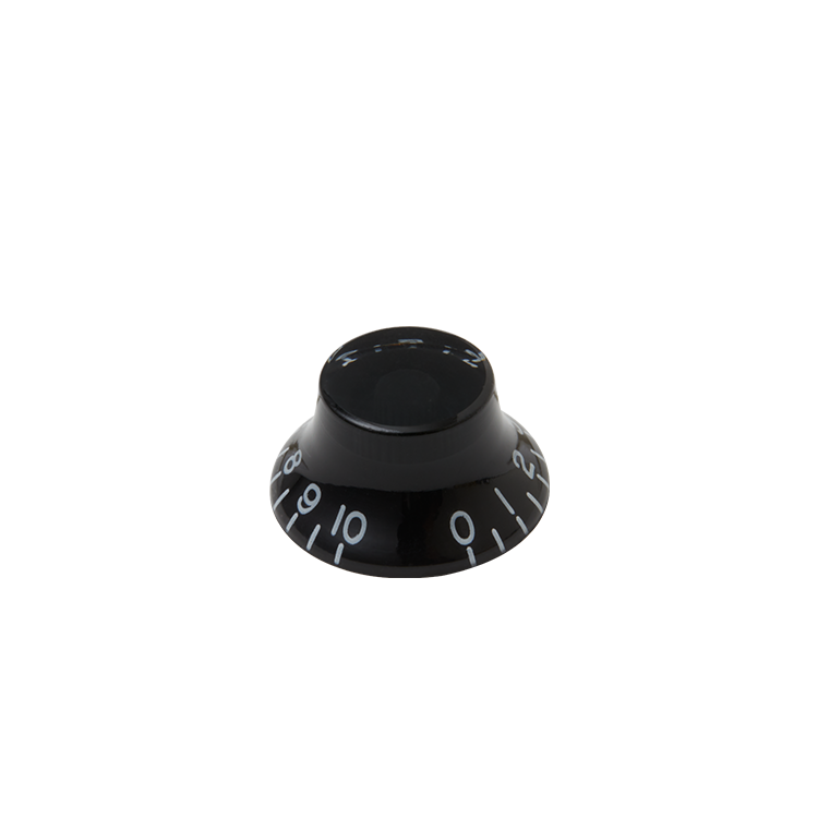 Gibson Top Hat Knobs, Black, 4 pack Knob Gibson