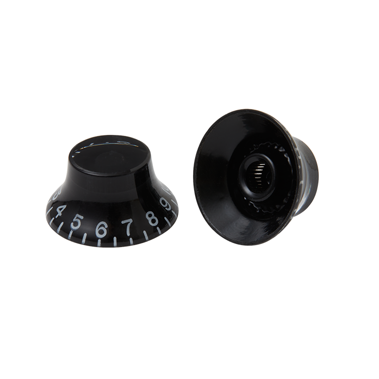 Gibson Top Hat Knobs, Black, 4 pack Knob Gibson