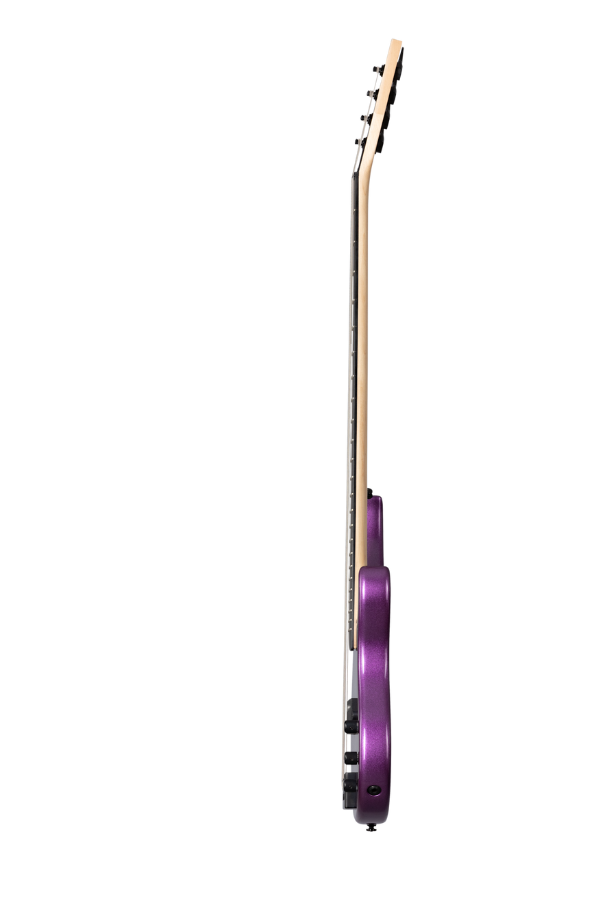 Kramer Disciple D-1 Bass, Thundercracker Purple Metallic, Thundercracker Purple Metallic Electric Bass Kramer