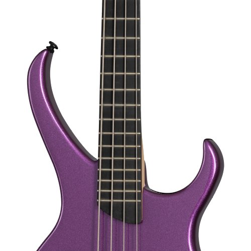 Kramer Disciple D-1 Bass, Thundercracker Purple Metallic, Thundercracker Purple Metallic Electric Bass Kramer