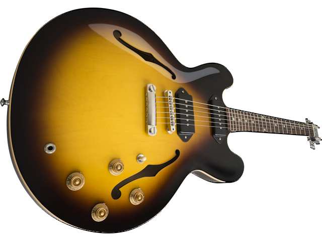 Gibson ES-335 DOT P-90, Vintage Burst Electric Guitar Gibson