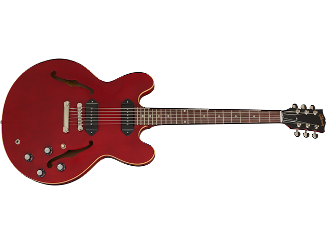 Gibson ES-335 DOT P-90, Wine Red Electric Guitar Gibson