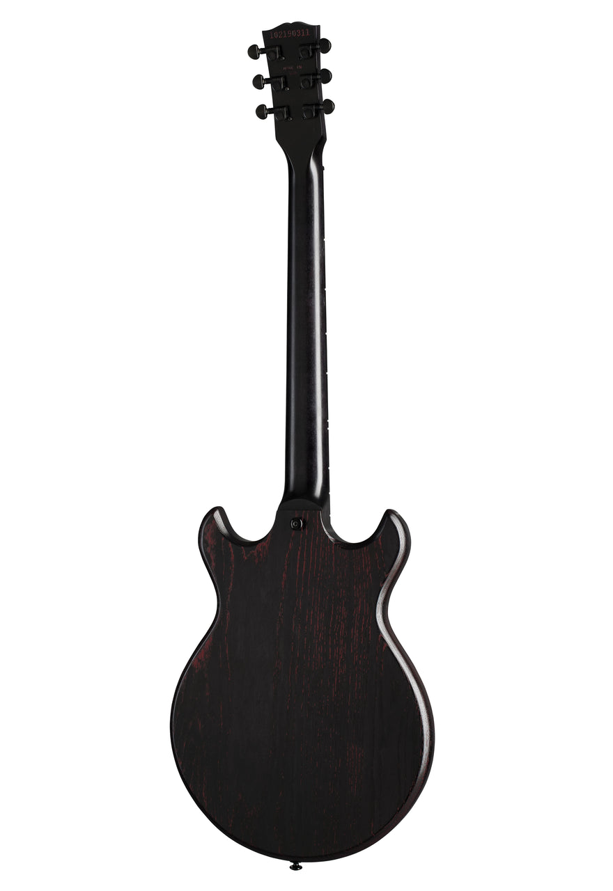 Gibson Michael Clifford Signature Melody Maker, Jet Black Cherry (Gibson Hard Shell Case Included) Electric Guitar Gibson
