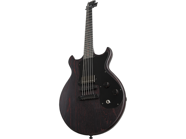 Gibson Michael Clifford Signature Melody Maker, Jet Black Cherry (Gibson Hard Shell Case Included) Electric Guitar Gibson