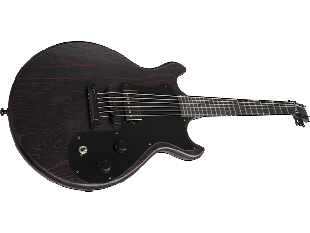 Gibson Michael Clifford Signature Melody Maker, Jet Black Cherry (Gibson Hard Shell Case Included) Electric Guitar Gibson