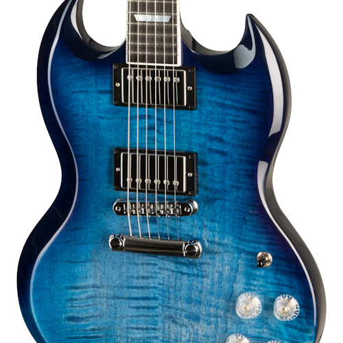 Gibson SG Modern, Blueberry Fade (Gibson Hardshell Case Included) Electric Guitar Gibson