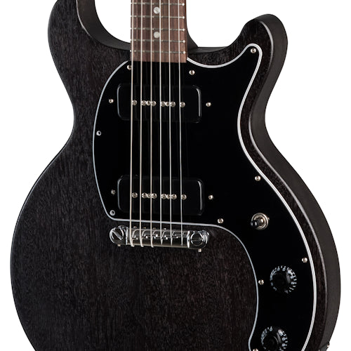 Gibson Les Paul Special Tribute DC, Worn Ebony (Gibson Gig Bag Included) Electric Guitar Gibson