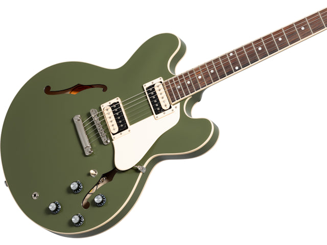 Gibson ES 335 Exclusive, Olive Drab Electric Guitar Gibson