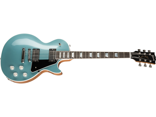 Gibson Les Paul Modern, Left-Handed, Faded Pelham Blue Top Electric Guitar Gibson