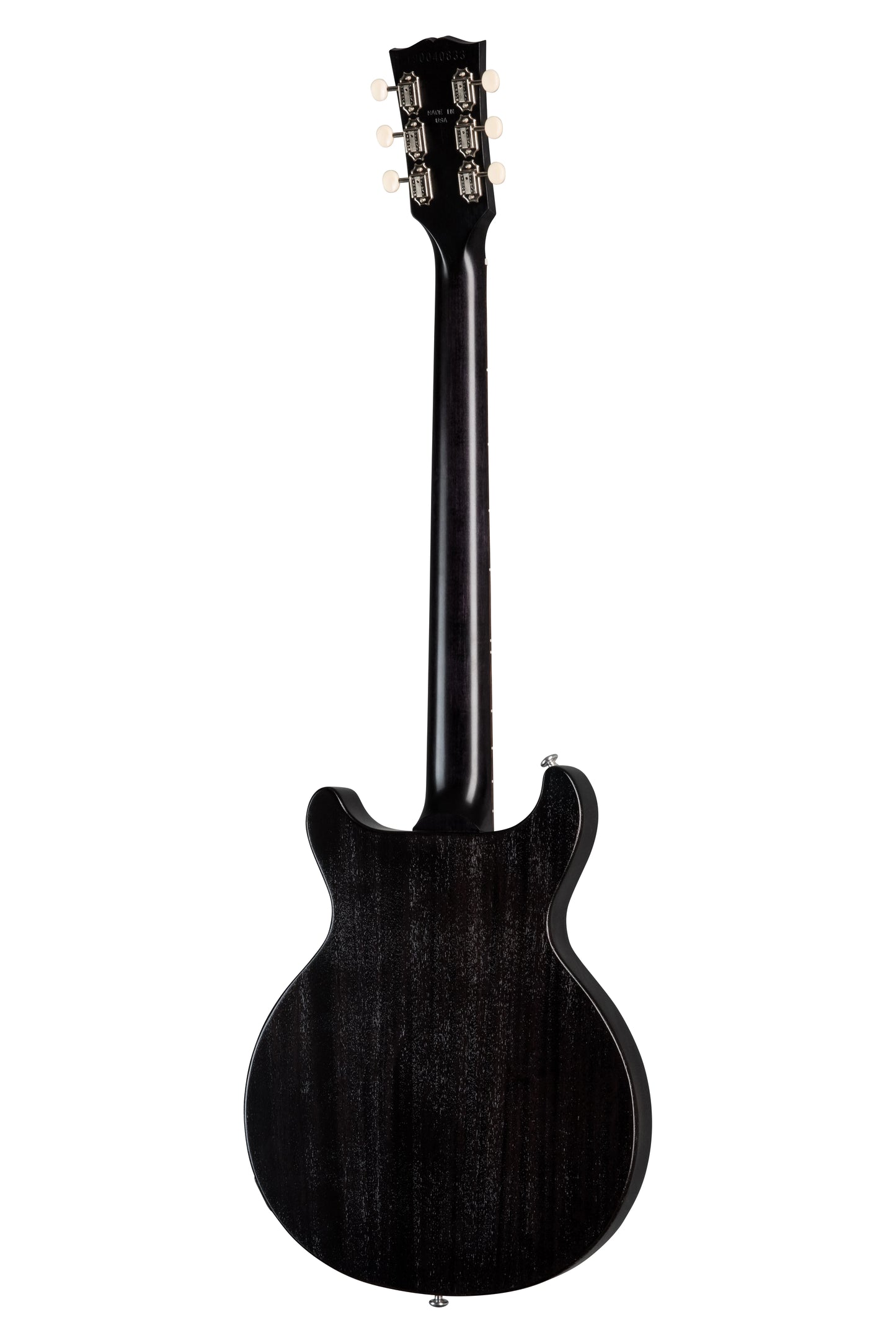 Gibson Les Paul Junior Tribute DC, Worn Ebony (Gibson Gig Bag Included) Electric Guitar Gibson