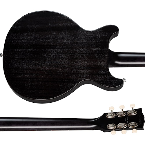 Gibson Les Paul Junior Tribute DC, Worn Ebony (Gibson Gig Bag Included) Electric Guitar Gibson