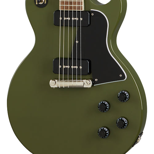 Gibson Les Paul Special, Olive Drab Gloss Electric Guitar Gibson
