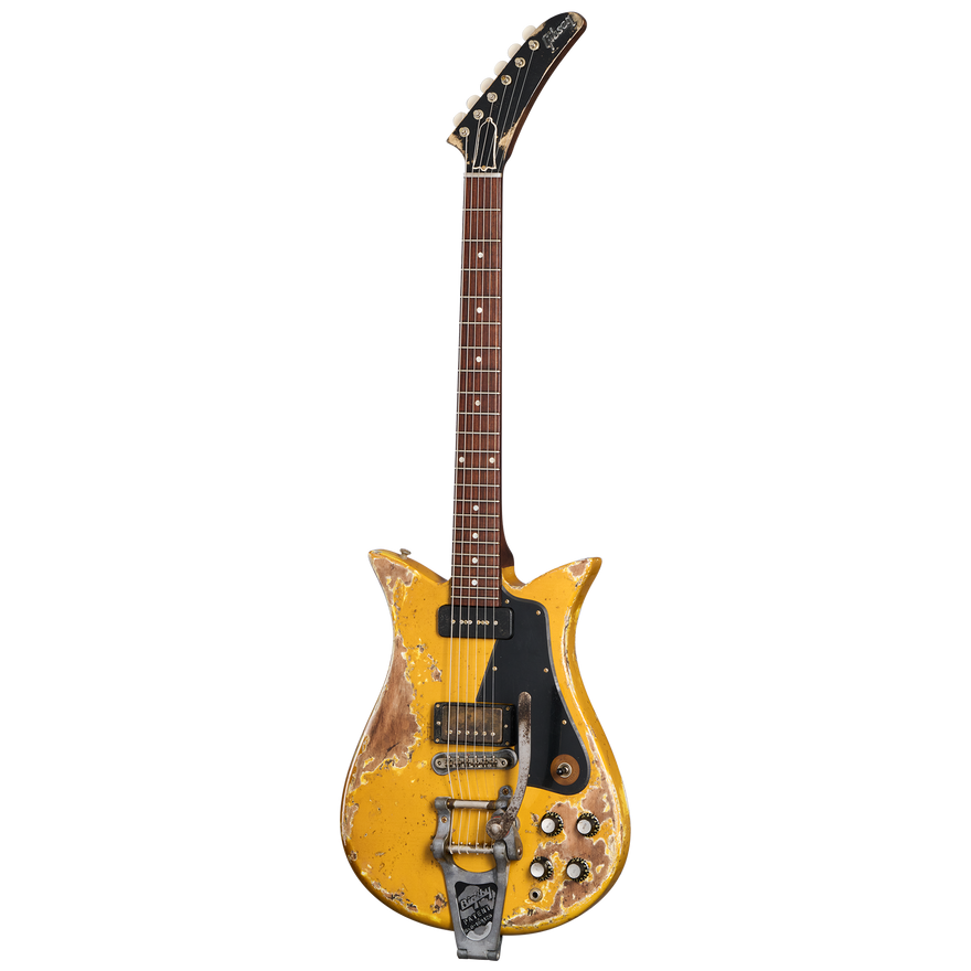 Gibson Custom Leo Scala Theodore Retroliner, TV Yellow Electric Guitar Gibson Custom